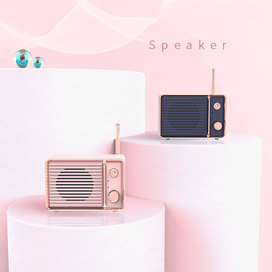 Retro wireless speaker