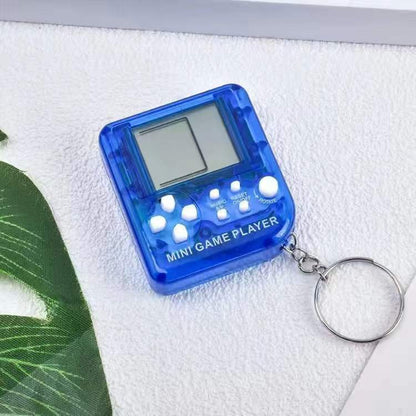 Mini Tetris Game Console Key Chain